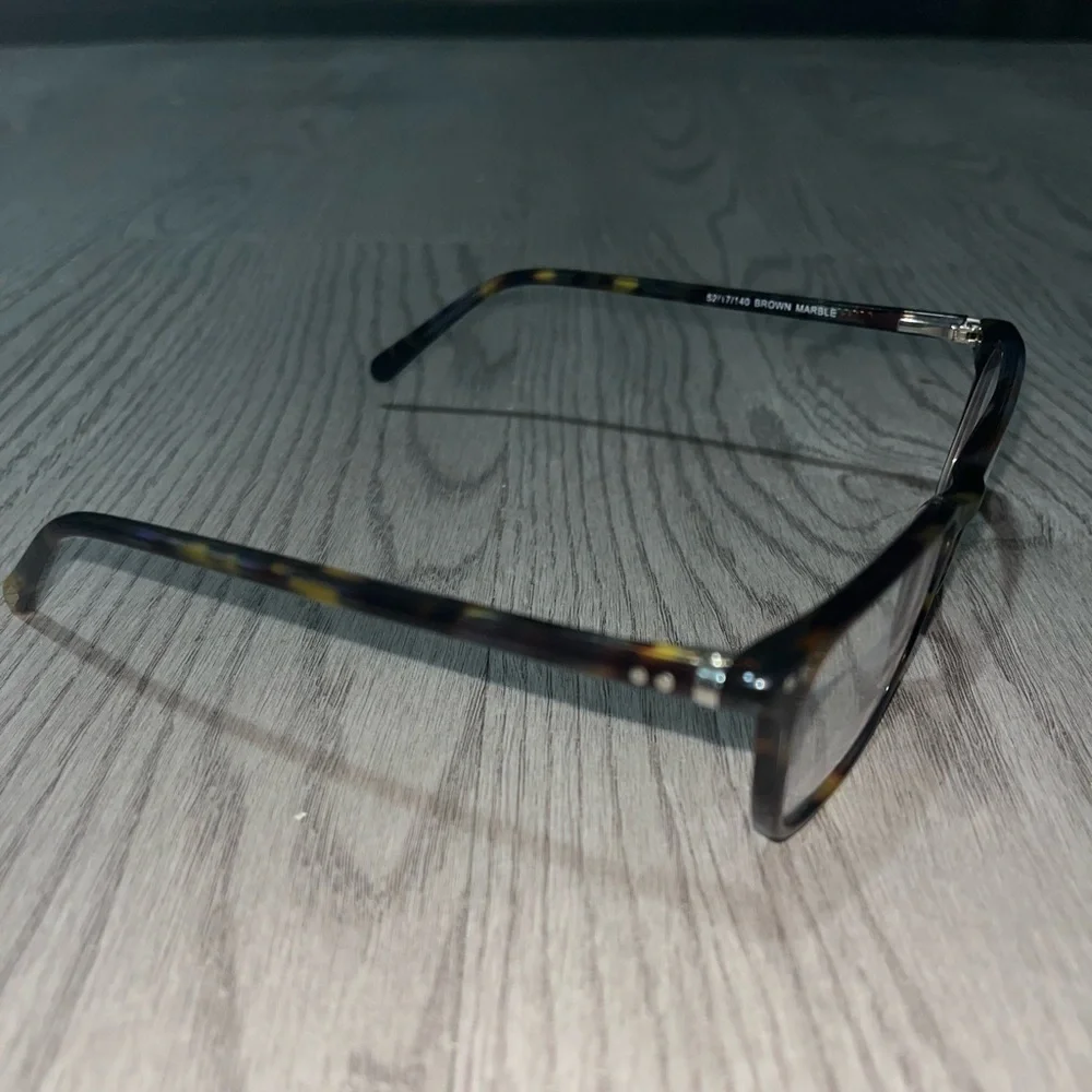 Ernest Hemingway H4808 Eyeglasses Unisex, Brown Marble, 52/17/140